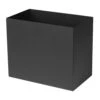Ferm LIVING Plant Box Pot Large Zwart 2 Ferm LIVING Plant Box Pot Large Zwart -Tuinproducten 9690899
