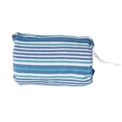 123Hammock Hangmat Met Standaard Eénpersoons Rustic Single Blauw -Tuinproducten 9710761