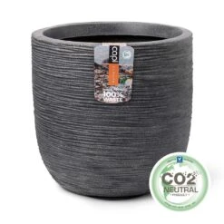 Capi 100% Waste Bloempot Ø 35 Cm - Terrazzo Grijs 5 Capi 100% Waste Bloempot Ø 35 Cm - Terrazzo Grijs -Tuinproducten 9718552