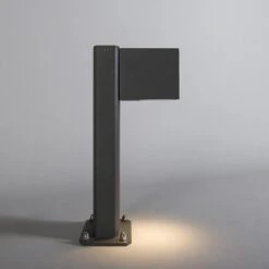 QAZQA Smart Staande Buitenlamp Antraciet 30 Cm IP44 Incl. Wifi GU10 -