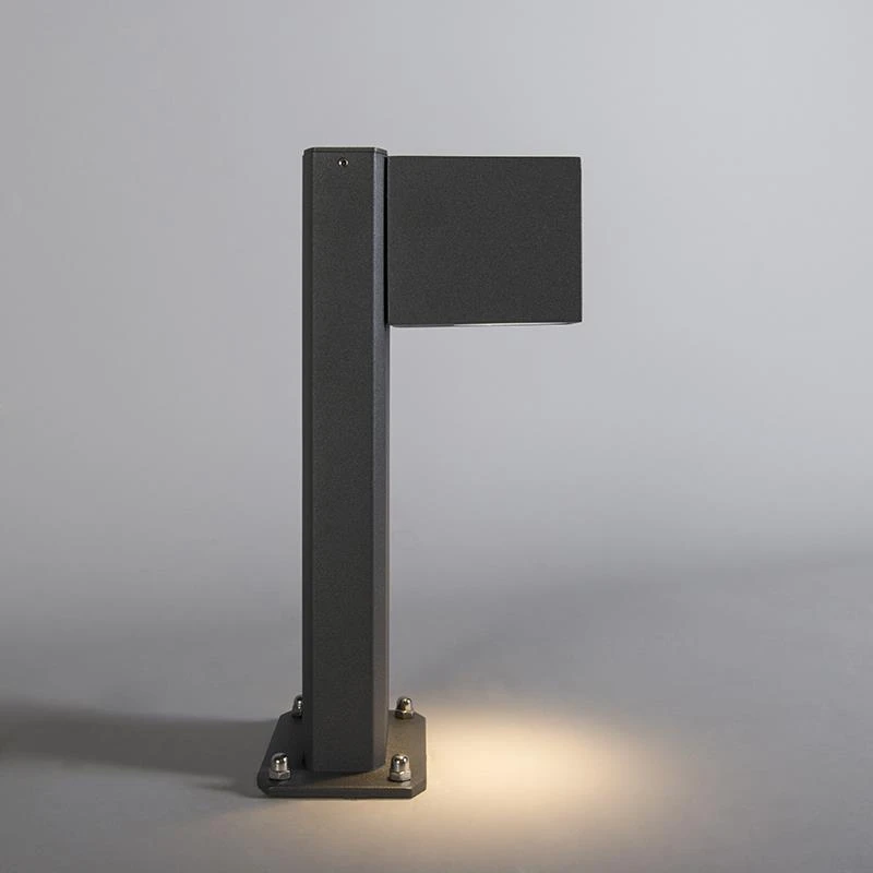QAZQA Smart Staande Buitenlamp Antraciet 30 Cm IP44 Incl. Wifi GU10 - 3 QAZQA Smart Staande Buitenlamp Antraciet 30 Cm IP44 Incl. Wifi GU10 -