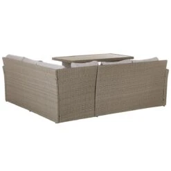 Beliani - BARDI - Loungeset Voor 5 - Natuurlijk - PE Rotan 16 Beliani - BARDI - Loungeset Voor 5 - Natuurlijk - PE Rotan -Tuinproducten 9723262