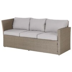 Beliani - BARDI - Loungeset Voor 5 - Natuurlijk - PE Rotan 17 Beliani - BARDI - Loungeset Voor 5 - Natuurlijk - PE Rotan -Tuinproducten 9723264
