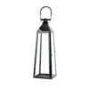 Beliani - CRETE - Lantaarn - Zwart - RVS -Tuinproducten 9753942