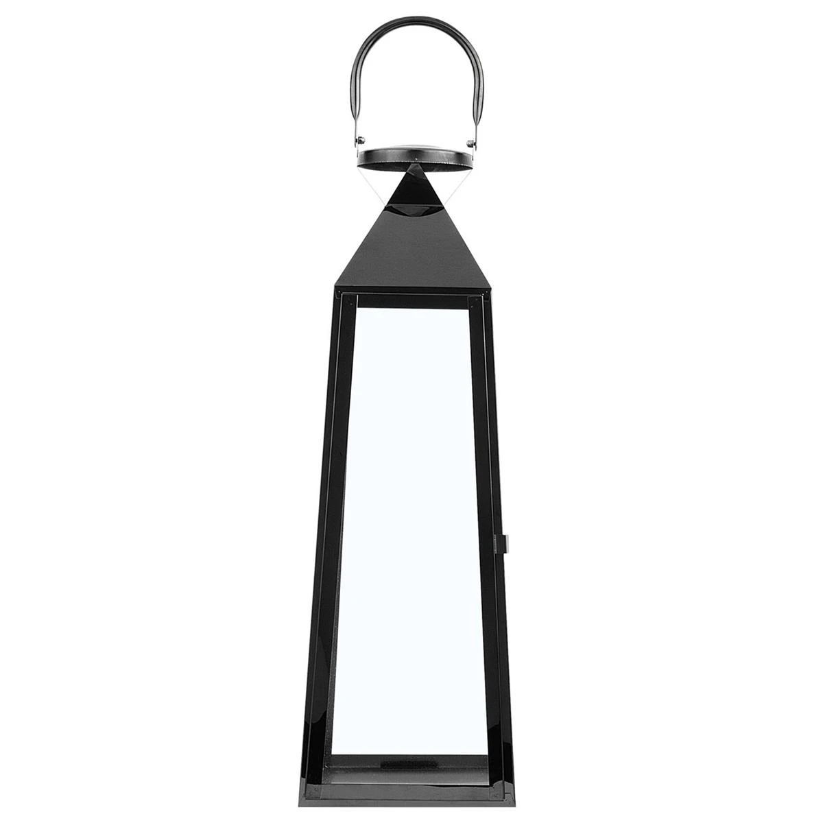 Beliani - CRETE - Lantaarn - Zwart - RVS 6 Beliani - CRETE - Lantaarn - Zwart - RVS - Afbeelding 5