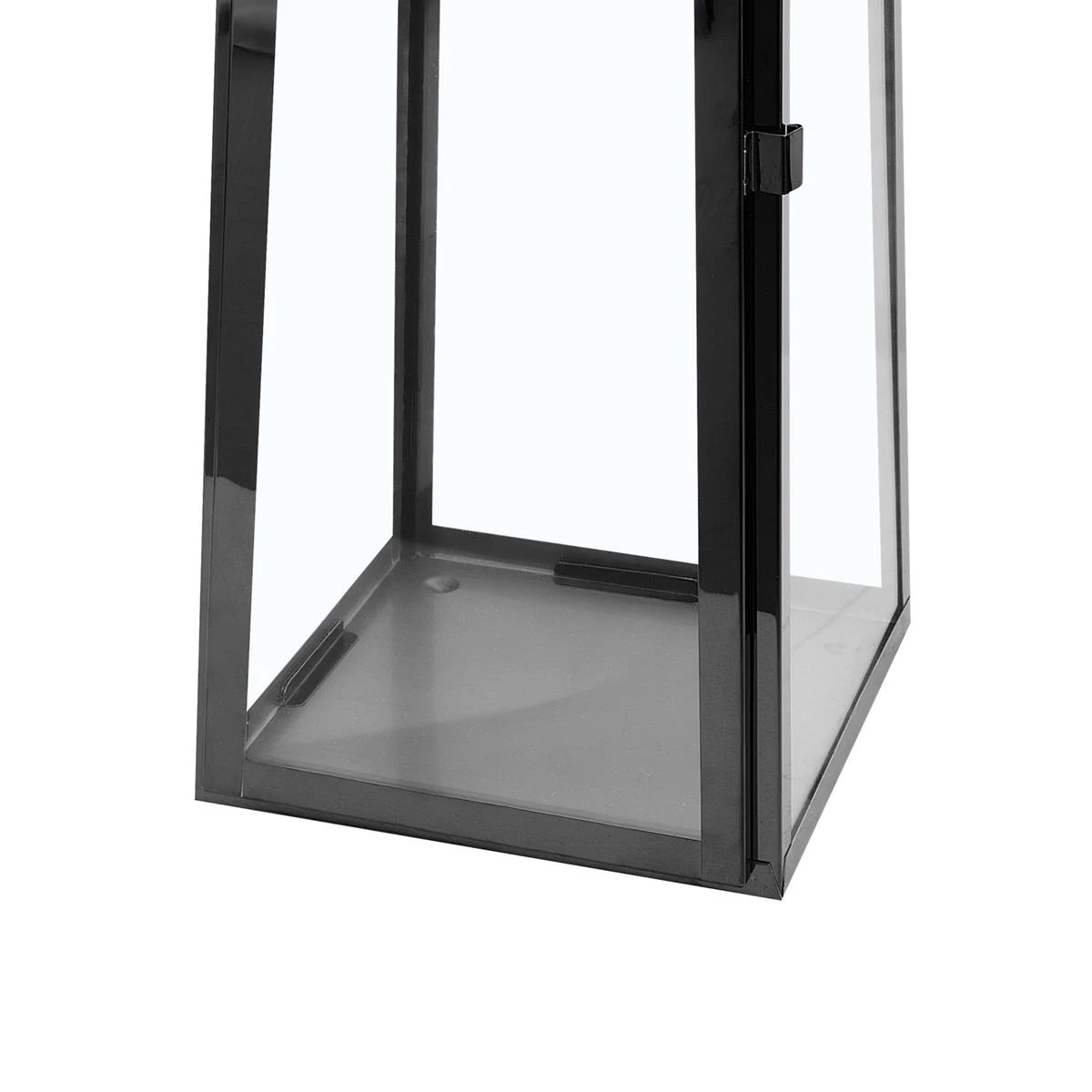 Beliani - CRETE - Lantaarn - Zwart - RVS 7 Beliani - CRETE - Lantaarn - Zwart - RVS - Afbeelding 6