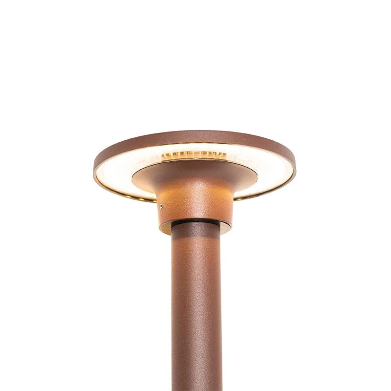 QAZQA Moderne Prikspot Roestbruin Incl. LED IP54 - Skyf 7 QAZQA Moderne Prikspot Roestbruin Incl. LED IP54 - Skyf - Afbeelding 5