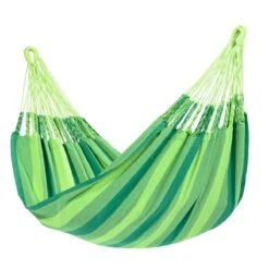 Tropilex® Hangmat Met Standaard Eénpersoons Wood & Dream Green Groen -Tuinproducten 9770673
