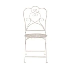 Beliani - TRIESTE - Bistroset Voor 2 - Beige - IJzer 19 Beliani - TRIESTE - Bistroset Voor 2 - Beige - IJzer -Tuinproducten 9788507