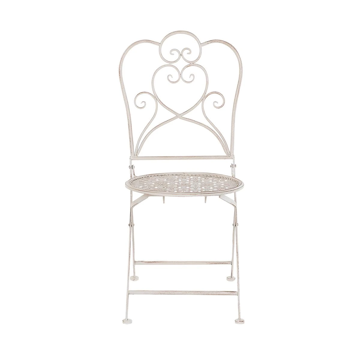 Beliani - TRIESTE - Bistroset Voor 2 - Beige - IJzer 8 Beliani - TRIESTE - Bistroset Voor 2 - Beige - IJzer - Afbeelding 6