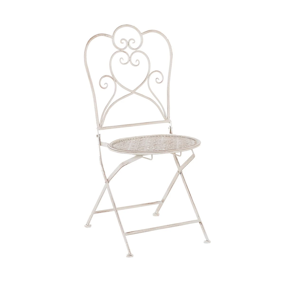 Beliani - TRIESTE - Bistroset Voor 2 - Beige - IJzer 7 Beliani - TRIESTE - Bistroset Voor 2 - Beige - IJzer - Afbeelding 5