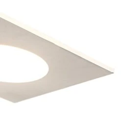 QAZQA Moderne Inbouwspot Vierkant Staal Incl. LED IP65 - Simply -Tuinproducten 9790193