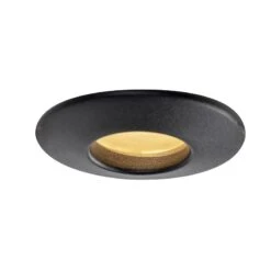 QAZQA Moderne Inbouwspot Zwart IP44 - Gap 14 QAZQA Moderne Inbouwspot Zwart IP44 - Gap -Tuinproducten 9790225