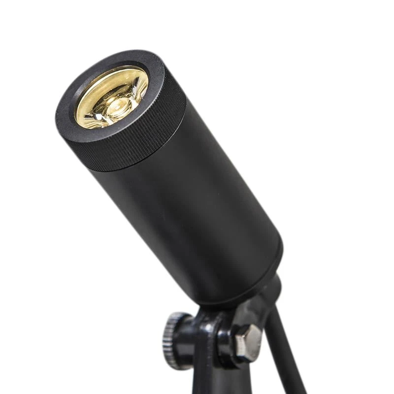 QAZQA Set Van 4 Prikspots Zwart Incl. LED IP68 - Garly 7 QAZQA Set Van 4 Prikspots Zwart Incl. LED IP68 - Garly - Afbeelding 5