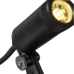 QAZQA Set Van 4 Prikspots Zwart Incl. LED IP68 - Garly 19 QAZQA Set Van 4 Prikspots Zwart Incl. LED IP68 - Garly -Tuinproducten 9791510