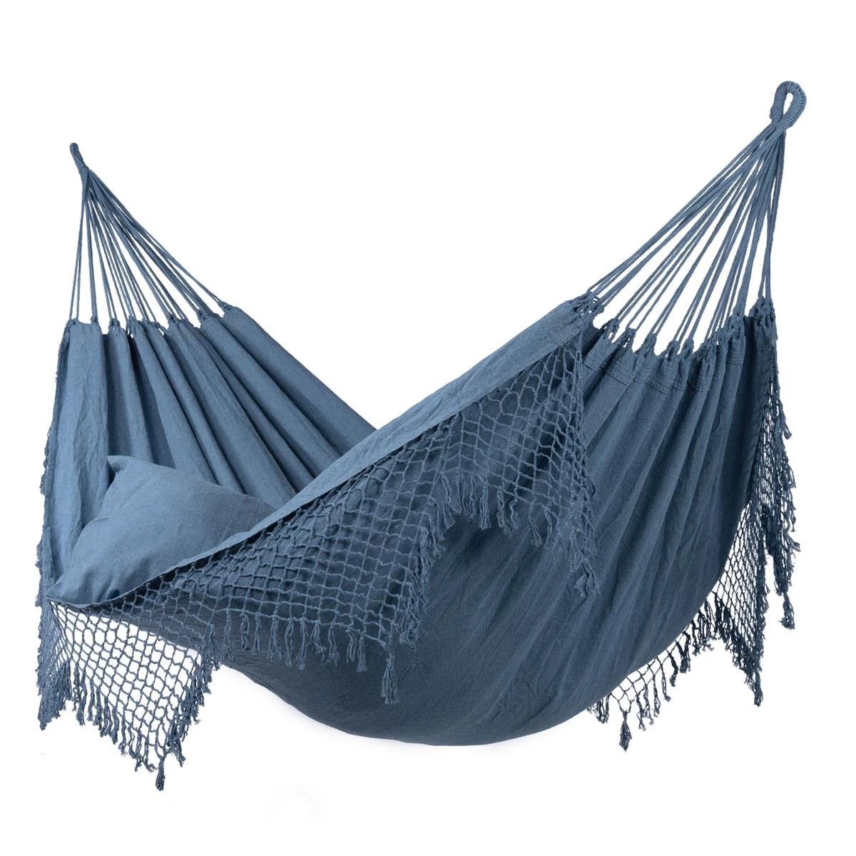 Tropilex® Hangmat Familie Fine Jeans Blauw 3 Tropilex® Hangmat Familie Fine Jeans Blauw