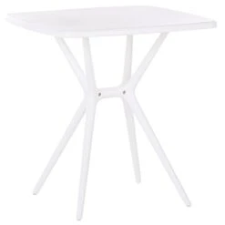 Beliani - SERSALE - Tuinset Voor 4 - Wit|Blauw - SMC (kunststof) 14 Beliani - SERSALE - Tuinset Voor 4 - Wit|Blauw - SMC (kunststof) -Tuinproducten 9847105