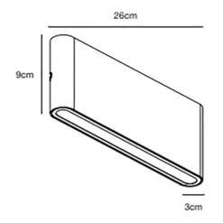 Nordlux Kinver Wandlamp -Tuinproducten 9905339