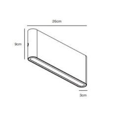 Nordlux Kinver Wandlamp -Tuinproducten 9905341