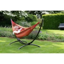 Tropilex® Hangmat Met Standaard Tweepersoons Arc & Chill Happy Oranje 20 Tropilex® Hangmat Met Standaard Tweepersoons Arc & Chill Happy Oranje -Tuinproducten 9919373