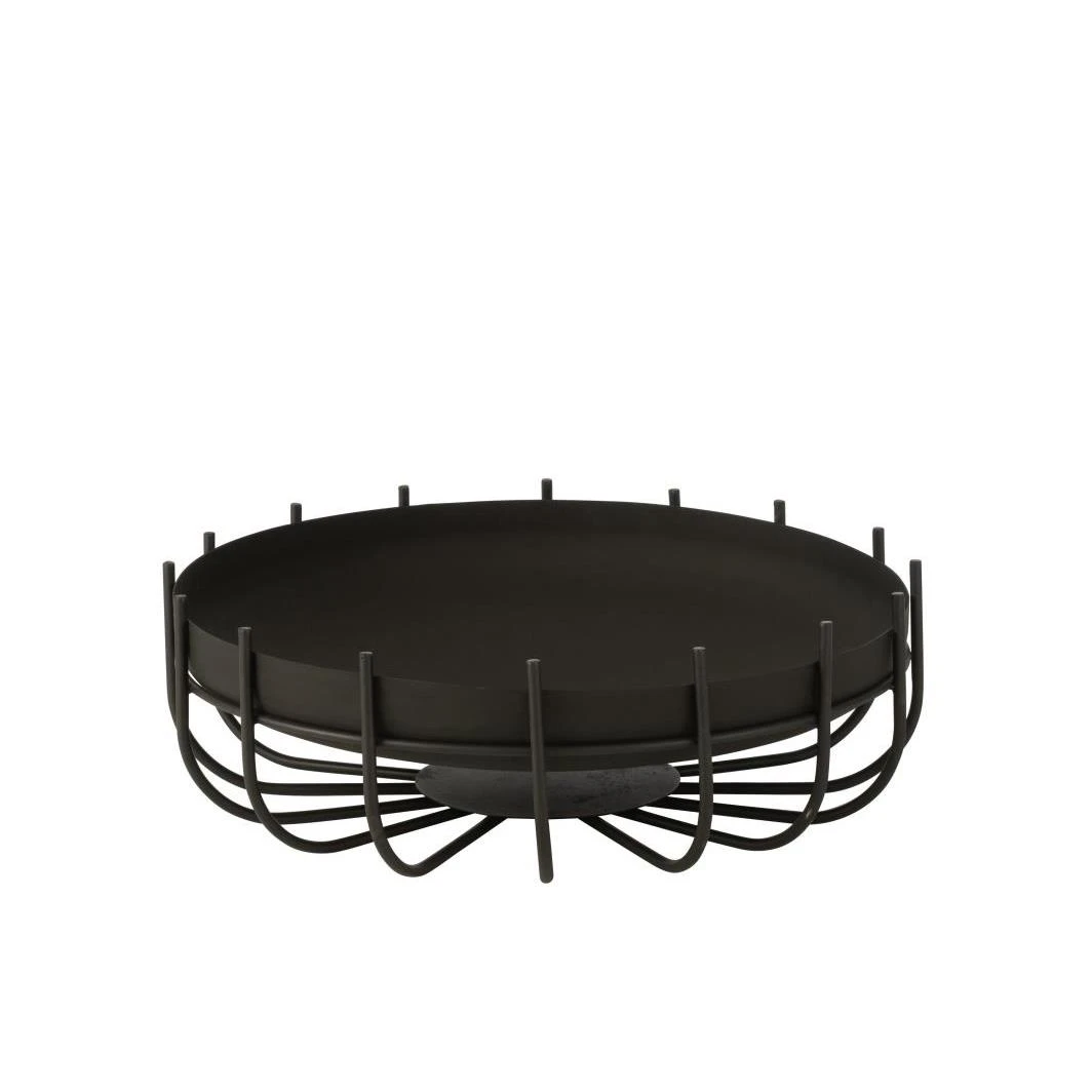 Duverger® Flare - Vuurkorf - Rond - Ijzer - Zwart - Laag - Medium 3 Duverger® Flare - Vuurkorf - Rond - Ijzer - Zwart - Laag - Medium