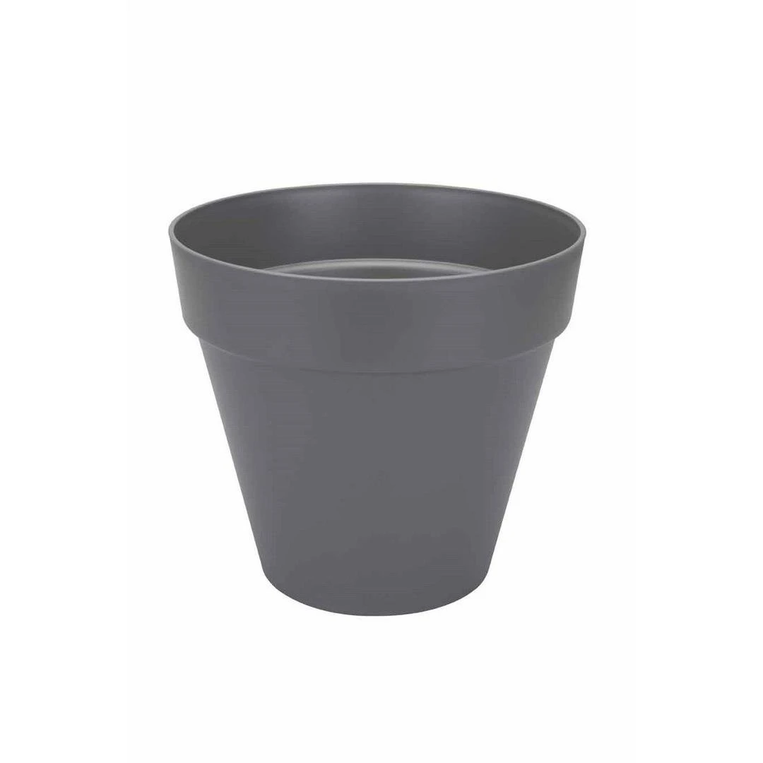 Elho Loft Urban Round Bloempot 50 Cm Met Wielen 3 Elho Loft Urban Round Bloempot 50 Cm Met Wielen