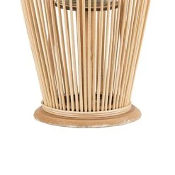 Beliani - TAHITI - Lantaarn - Lichte Houtkleur - Bamboehout 15 Beliani - TAHITI - Lantaarn - Lichte Houtkleur - Bamboehout -Tuinproducten 9943373