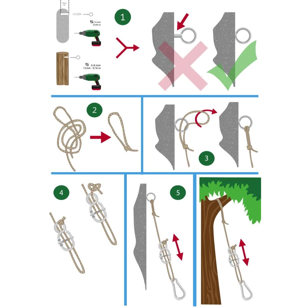 Tropilex® Hangmatbevestiging Complete White Wit | Ecru 11 Tropilex® Hangmatbevestiging Complete White Wit | Ecru - Afbeelding 9
